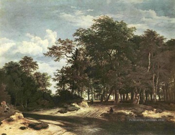  ruisdael - Le paysage de la grande forêt Jacob Isaakszoon van Ruisdael